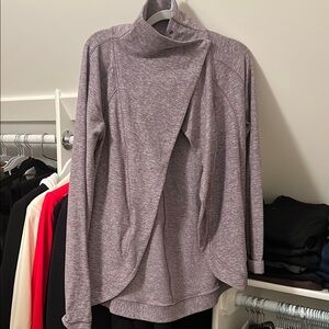 Purple Asymmetrical Jacket